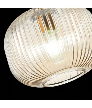 SL1154.313.01 Подвес ST-Luce Латунь/Коньячный E27 1*60W GRAN-foto6