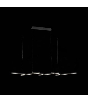 SL394.403.06 Люстра подвесная ST-Luce Черный/Белый LED 6*14W 4000K BASONI-foto9