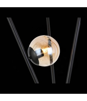 SL549.505.03 Торшер ST-Luce Черный/Коньячный E27 3*40W STAMPO-foto6