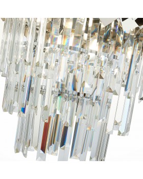 SL1232.103.06 Светильник подвесной ST-Luce Хром/Прозрачный, Хром E14 6*60W CASERTA-foto3