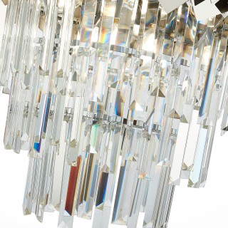 SL1232.103.06 Светильник подвесной ST-Luce Хром/Прозрачный, Хром E14 6*60W CASERTA-foto3