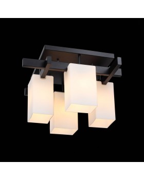 SL541.402.04 Люстра потолочная ST-Luce Черный/Белый E27 4*40W CASET-foto2