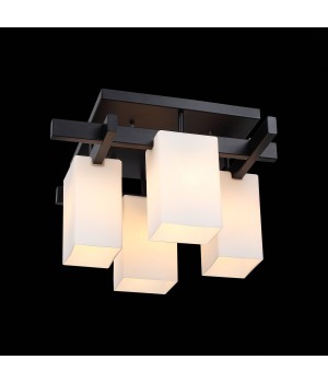 SL541.402.04 Люстра потолочная ST-Luce Черный/Белый E27 4*40W CASET-foto2