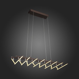 SLD003.303.16 Люстра подвесная ST-Luce Кофейный/Белый LED 16*8W 4000K PIACOD-foto15