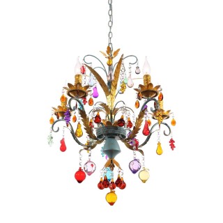 SL426.763.05 Люстра подвесная ST-Luce Разноцветный E14 5*40W JOANNA-foto13