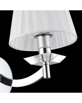 SL1756.101.01 Светильник настенный ST-Luce Хром/Светло-серый E14 1*40W BELLO-foto6