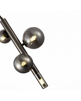 SL1509.403.04 Светильник подвесной ST-Luce Черный/Дымчатый G9 4*5W CIELO-foto3