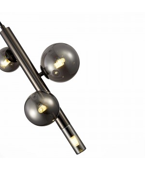 SL1509.403.04 Светильник подвесной ST-Luce Черный/Дымчатый G9 4*5W CIELO-foto3