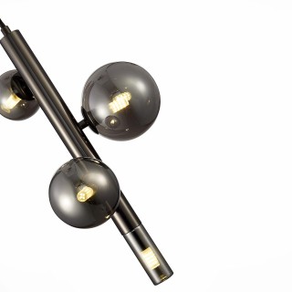 SL1509.403.04 Светильник подвесной ST-Luce Черный/Дымчатый G9 4*5W CIELO-foto3