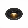 ST701.438.07 Св-к встр. Zoom Черный LED 1*7W 3000K 560Lm Ra 15°-60° IP20 D90xH65 170-240V ST701