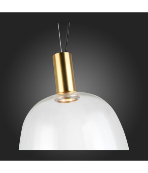 SL1582.313.01 Светильник подвесной ST-Luce Бронзовый/Прозрачный LED 1*7W 2700K ALLENORE-foto9