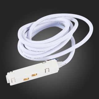 ST006.529.00 Ввод питания для магнитного шинопровода  ST-Luce белый ST006-foto3