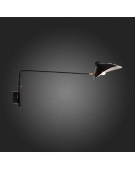 SL305.401.01 Бра ST-Luce Черный/Черный, Белый E27 1*60W SPRUZZO-foto8