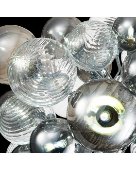 SL1124.103.29 Люстра подвесная ST-Luce Хром/Дымчатый, Прозрачный G9 29*5W 4000K VINETTO-foto6