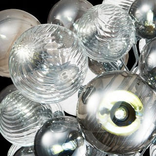 SL1124.103.29 Люстра подвесная ST-Luce Хром/Дымчатый, Прозрачный G9 29*5W 4000K VINETTO-foto6