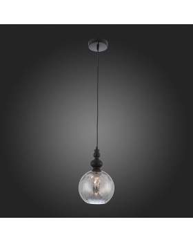 SL374.413.01 Подвес ST-Luce Черный/Дымчатый E27 1*40W BACINETO-foto7