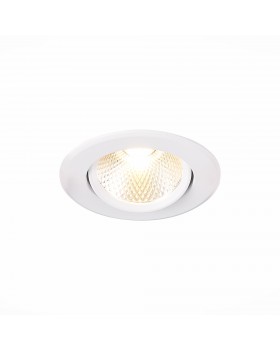 ST211.548.08.24 Св-к встр. Белый LED 1*8W 4000K 640Lm Ra80 24° IP20 D86xH50 220-240V MIRO-foto11