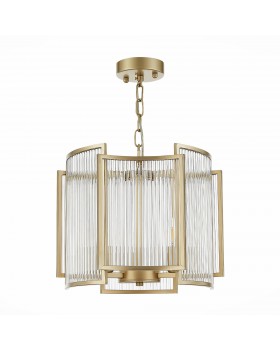 SL1234.203.03 Люстра подвесная ST-Luce Шампань/Прозрачный, Шампань E14 3*60W Cosenza-foto2