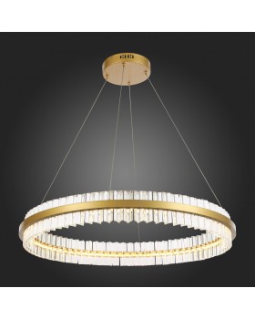 SL383.223.01 Светильник подвесной ST-Luce Матовое золото/Прозрачный LED 1*60W 3000K CHERIO-foto5