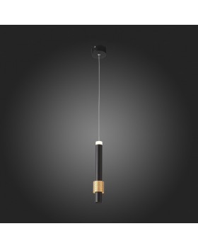 SL1591.403.01 Светильник подвесной ST-Luce Черный, Анодированный золотой/Черный LED 1*6W 3000K BALLITO-foto7