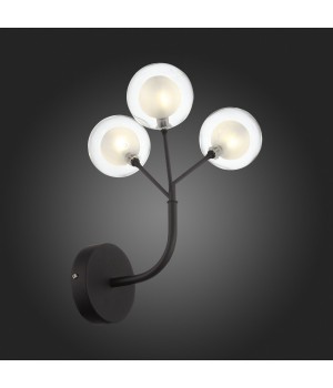 SL376.401.03 Бра ST-Luce Черный/Прозрачный, Белый G4 LED 3*2W - DEMELE-foto8