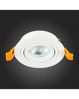 ST251.518.01 Св-к встр. Белый GU10 1*50W IP20 L90xW90xH27 220V Без ламп ST251-foto8