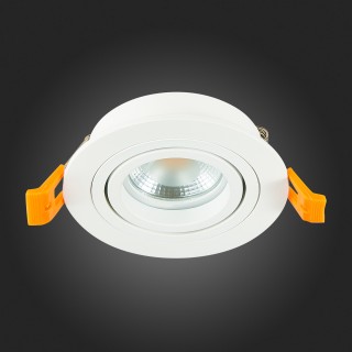 ST251.518.01 Св-к встр. Белый GU10 1*50W  IP20 L90xW90xH27 220V Без ламп ST251-foto8