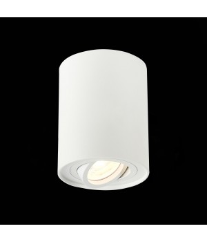 ST108.517.01 Светильник потолочный Мат. белый GU10 1*50W D98xH124 220V Без ламп TORUS-foto3