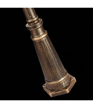 SL082.205.03 Светильник уличный наземный ST-Luce Бронза/Бронза, Прозрачный E27 3*60W DOMENICO-foto6