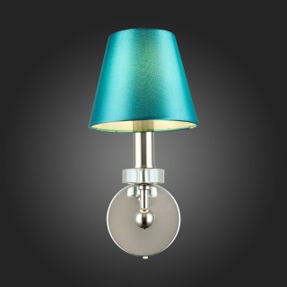 SL1755.171.01 Светильник настенный ST-Luce Никель/Зеленый E14 1*40W VIORE-foto9