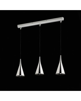 SL874.103.03 Люстра подвесная ST-Luce Хром/Хром E27 3*40W GOCCE-foto2