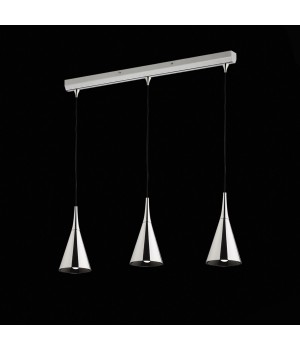 SL874.103.03 Люстра подвесная ST-Luce Хром/Хром E27 3*40W GOCCE-foto2