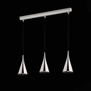 SL874.103.03 Люстра подвесная ST-Luce Хром/Хром E27 3*40W GOCCE-foto2