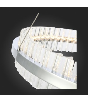 SL383.123.01 Светильник подвесной ST-Luce Хром/Прозрачный LED 1*60W 3000K CHERIO-foto6