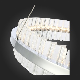 SL383.123.01 Светильник подвесной ST-Luce Хром/Прозрачный LED 1*60W 3000K CHERIO-foto6