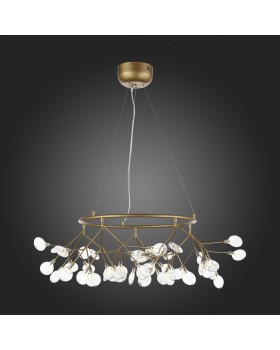 SL411.233.45 Люстра подвесная ST-Luce Золотистый/Прозрачный G4 45*1,5W RICCARDO-foto6