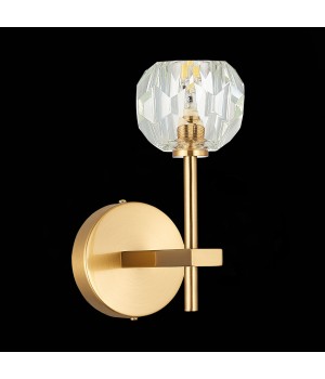 SL1166.301.01 Бра ST-Luce Латунь/Прозрачный G9 LED 1*5W ROMANO-foto4