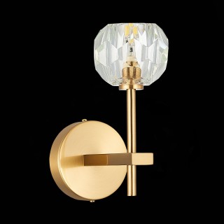 SL1166.301.01 Бра ST-Luce Латунь/Прозрачный G9 LED 1*5W ROMANO-foto4