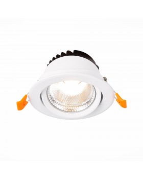 ST211.548.10.24 Св-к встр. Белый LED 1*10W 4000K 750Lm Ra80 24° IP20 D109xH65 220-240V MIRO