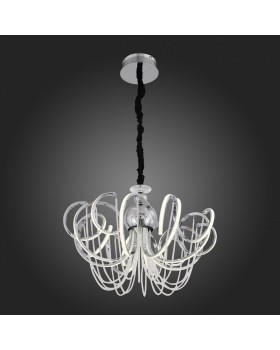 SL959.103.08 Люстра подвесная ST-Luce Хром/Белый LED 8*8W 4000K TRAVASO-foto8