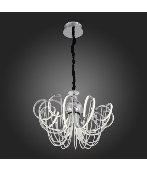 SL959.103.08 Люстра подвесная ST-Luce Хром/Белый LED 8*8W 4000K TRAVASO-foto8