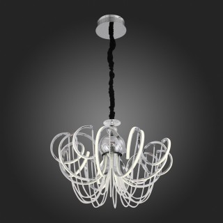 SL959.103.08 Люстра подвесная ST-Luce Хром/Белый LED 8*8W 4000K TRAVASO-foto8