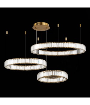 SL1622.313.03 Люстра подвесная ST-Luce Латунь/Прозрачный LED 1*122W 4000K TIVOLI-foto4