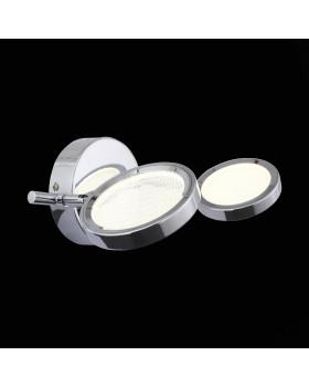 SL576.101.02 Светильник настенно-потолочный ST-Luce Хром/Хром, Прозрачный LED 2*5W 4000K GRUPPO-foto6