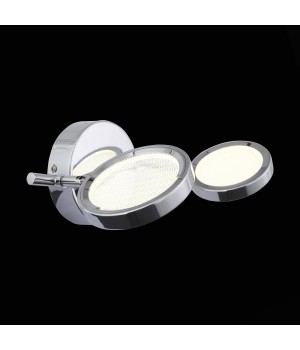 SL576.101.02 Светильник настенно-потолочный ST-Luce Хром/Хром, Прозрачный LED 2*5W 4000K GRUPPO-foto6
