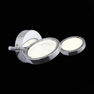 SL576.101.02 Светильник настенно-потолочный ST-Luce Хром/Хром, Прозрачный LED 2*5W 4000K GRUPPO-foto6