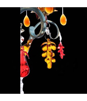 SL426.763.05 Люстра подвесная ST-Luce Разноцветный E14 5*40W JOANNA-foto3