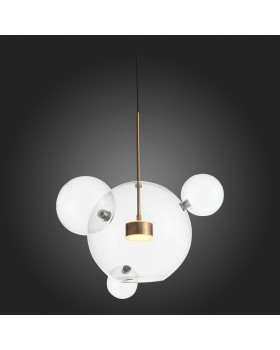 SL1133.203.01 Светильник подвесной ST-Luce Латунь/Прозрачный LED 1*14W 3000K BOPONE-foto9