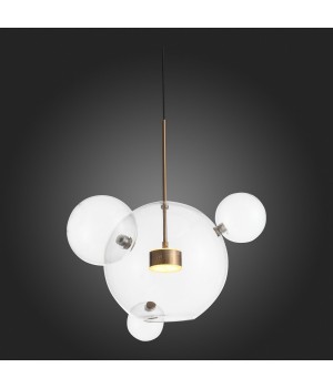 SL1133.203.01 Светильник подвесной ST-Luce Латунь/Прозрачный LED 1*14W 3000K BOPONE-foto9