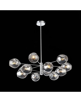 SL1500.103.12 Светильник подвесной ST-Luce Хром/Дымчатый E14 12*40W FOVIA-foto11